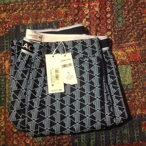 Lacoste Men's X-Large Monogram Navy/Blue Pajama Bottoms (Pants) - New with Tags